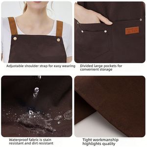 Wholesale Commercial <b>Kitchen</b> Restaurant and Cafe ApronOEM & ODM Supported Small Batch Customization Available Machine Washable - Product Image 2