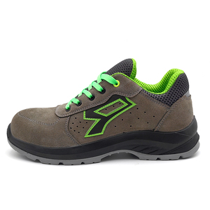 <span class=keywords><strong>Scarpe</strong></span> <span class=keywords><strong>Antinfortunistiche</strong></span> di Qualità in Pelle Scamosciata con Punta in Acciaio e Suola Antiperforazione per Uomo, Antiscivolo, Suola in PU, <span class=keywords><strong>Leggere</strong></span>, Stile Italiano - Product Image 2