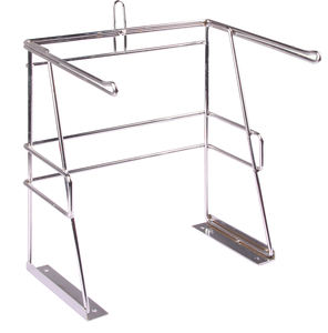 Nouveau design de sac de t-shirt d'épicerie support de stockage présentoir en métal pour le shopping - Product Image 1