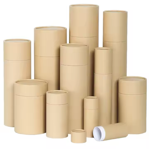 Rts bán buôn tùy chỉnh giấy kraft ống có thể phân hủy sinh học xi lanh trà nước Hoa Nến ống giấy có thể cho bao bì thực phẩm - Product Image 1