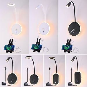 Tubo a collo di cigno moderno <span class=keywords><strong>Design</strong></span> nordico per interni lampada <span class=keywords><strong>da</strong></span> comodino regolabile a <span class=keywords><strong>parete</strong></span> per camera d'albergo a <span class=keywords><strong>Led</strong></span> <span class=keywords><strong>applique</strong></span> murale - Product Image 5