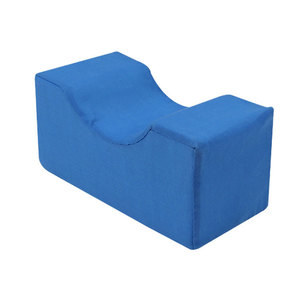<b>C</b> <b>Shape</b> Ankle Positioning Pad Blue Anti Decubitus Leg Support For Health Massage - Product Image 1