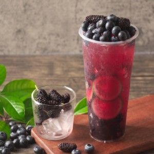 Nhà máy trực tiếp bột dâu tằm nước giải khát tập trung hương vị cho sử dụng thương mại đóng gói trong chai - Product Image 4