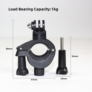 Chất lượng cao o-hình dạng Xe máy điện Kẹp khung xe đạp khung Clip với bộ chuyển đổi cho <span class=keywords><strong>Gopro</strong></span> anh hùng/insta360 - Product Image 5