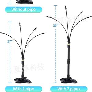 Sistema de Enfriamiento por Nebulización para Exteriores, Rociador con Manguera de Agua, Niebla Fina, Control Manual para Patio y Jardín, 0.1-0.4Mpa - Product Image 3