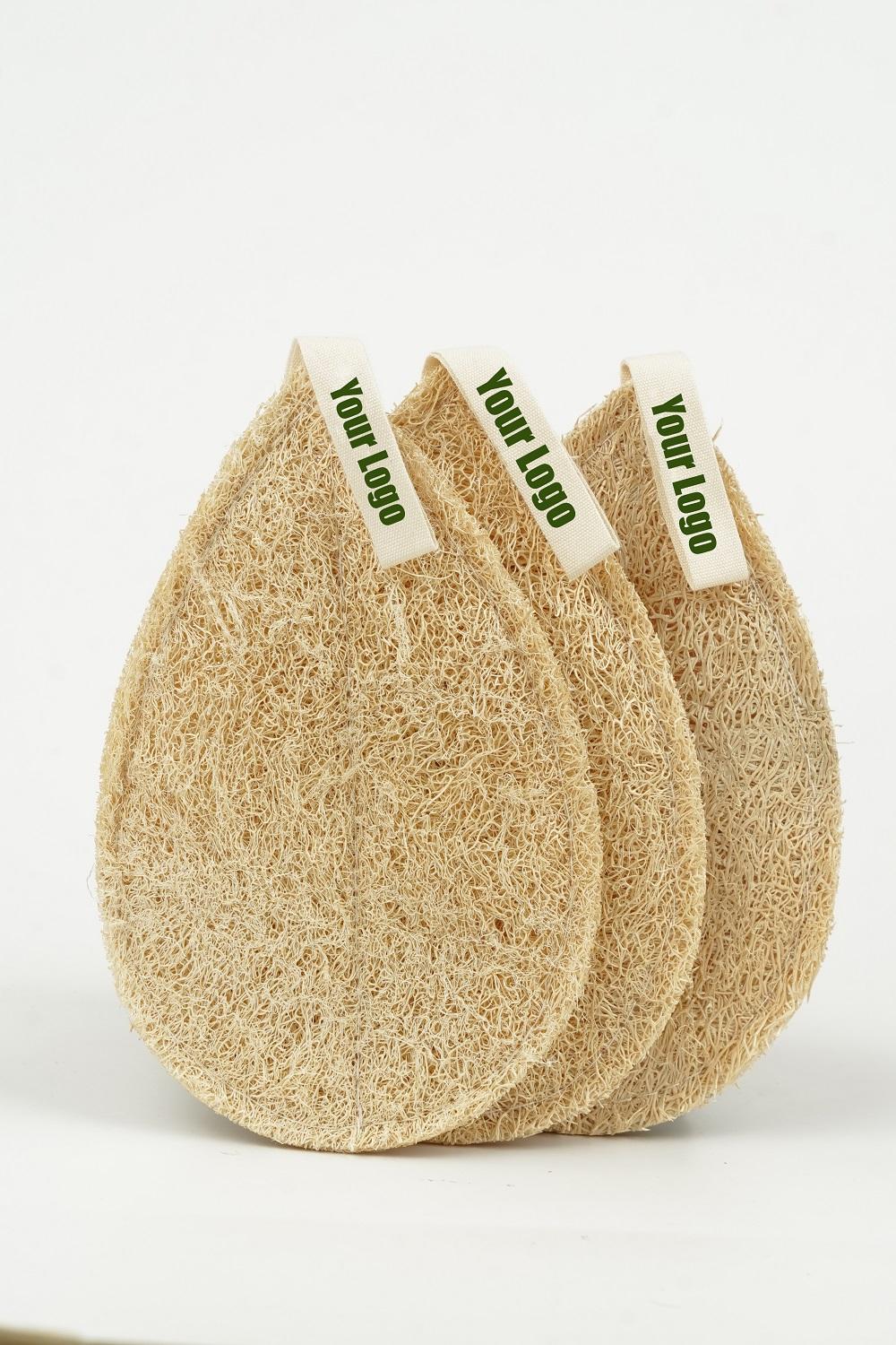 teardrop loofah sponge