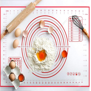 Tapis de pâtisserie en silicone Syh156 en gros, antiadhésif, réutilisable, de qualité alimentaire, pour la cuisson du pain, avec mesures - Product Image 5