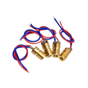 10PCS 5V 650nm 5mW có thể điều chỉnh <span class=keywords><strong>Laser</strong></span> Dot Diode mô-đun Red Sight đồng đầu Mini Con trỏ <span class=keywords><strong>laser</strong></span> - Product Image 2