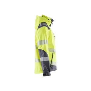 BLAKLADER - 449125133396S <b>Hi</b>-<b>Vis</b> <b>Softshell</b> <b>jacket</b> Yellow/Mid grey - EAN 7330509766538 <b>HI</b>-<b>VIS</b> WORKWEAR - Product Image 3