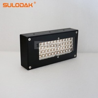 Lampu Pengering UV LED 100*54mm 395NM Lampu Ultraviolet DYX4022 untuk TX800 XP600 Generasi ke-7 Dual Nozzle Lampu UV Sablon