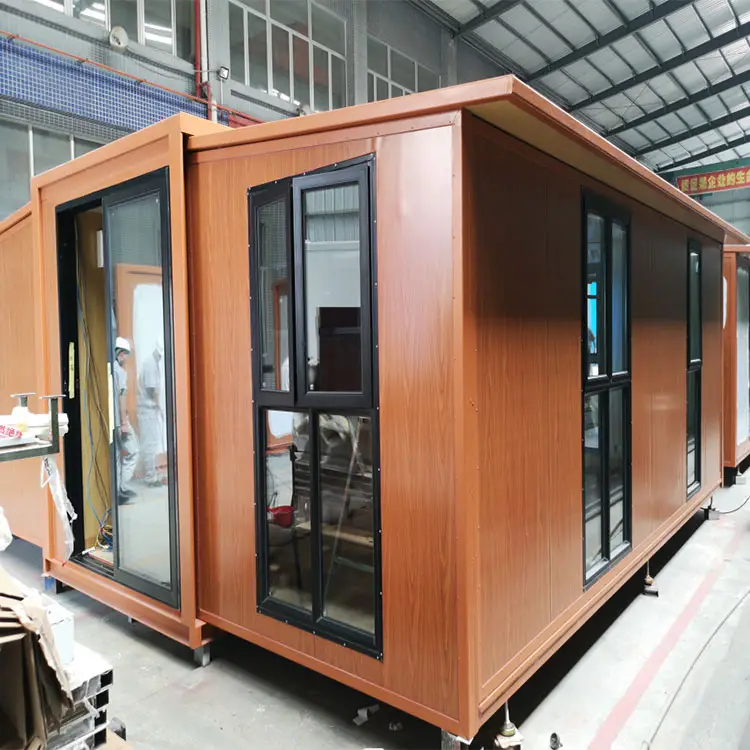 40ft avustralya prefabrik evler taşınabilir genişletilebilir konteyner minik mobil ev 3 yatak odası kabin lüks satılık
