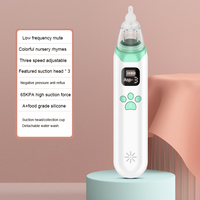 Aspirateur nasal électrique intelligent 2026 pour bébé, silencieux, avec 3 niveaux, écran LED, usine OEM