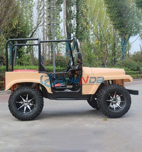 ขายตรงจากโรงงาน รถจี๊ปไฟฟ้าขนาดเล็ก 4x4 สำหรับผู้ใหญ่ รถบักกี้วิ่งบนทราย ได้รับการรับรองมาตรฐาน CE รถบักกี้ไฟฟ้าขนาดเล็ก รถจี๊ปคาร์ท - Product Image 3