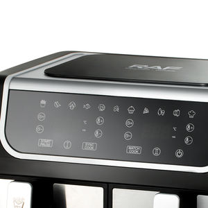 Nueva llegada <span class=keywords><strong>de</strong></span> RAF 5L, freidora <span class=keywords><strong>de</strong></span> aire doble, horno con pantalla Digital, freidora <span class=keywords><strong>de</strong></span> aire inteligente con dos cestas independientes - Product Image 3