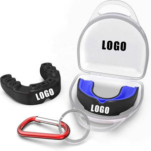 واقي فم وكرة قدم رياضية ملاكمة كرة سلة MMA Thai واقي فم ودرع وعلبة شعار مخصص - Product Image 1