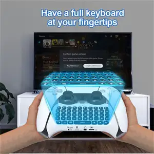 For PS5 Controller BT Wireless Keyboard Keyboard For Playstation 5 Controller