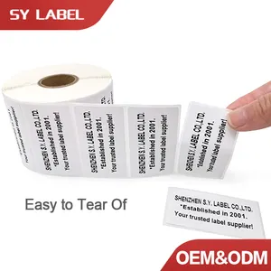 Venta caliente de papel térmico 2,25 "x 1,25" adhesivo 2,25x1,25 térmica etiquetas en blanco etiquetas térmicas directas 2,25x1,25 etiquetas rollo