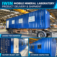Laboratoire de conteneur minier clé en main pour la préparation et les tests d'échantillons miniers et les sites miniers éloignés