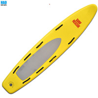 Tablero de rescate inflable profesional Tecnología de punto de caída Equipo de salvamento de emergencia portátil SUP