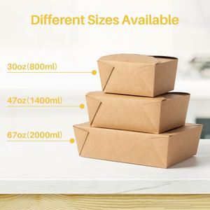 Factory Wholesale Custom Printed Burger Packaging Box Chicken French Fries Paper Packaging Food <b>Container</b> - Product Image 4