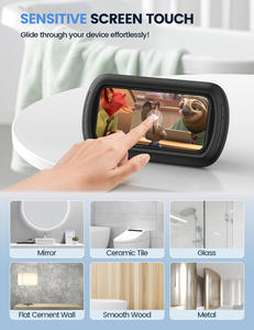 Lamicall STRY02 Custodia Impermeabile per <span class=keywords><strong>Telefono</strong></span> con Audio Migliorato, Supporto da Parete Regolabile a 360°, Schermo HD Touch per il Bagno - Product Image 5