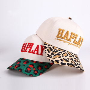 Chất Lượng Cao Tùy Chỉnh 100% Bông Thêu Biểu Tượng 5 Bảng Điều Chỉnh Da Lộn Mũ Bóng Chày Cho Nam Giới Gorras Snapback Thể Thao Mũ Mũ - Product Image 3