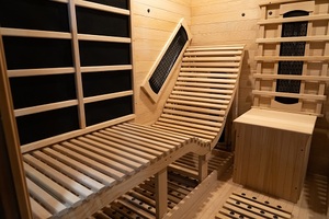 Factory Price Home Indoor <strong>Infrared</strong> <strong>Sauna</strong> Room Luxury 2 Person Dry <strong>Sauna</strong> For Spa Use - Product Image 3