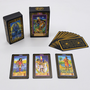 Hot Seller OEM Printing Factory Jeu <span class=keywords><strong>de</strong></span> cartes <span class=keywords><strong>de</strong></span> jeux personnalisés Cartes <span class=keywords><strong>de</strong></span> tarot avec guide Impression Tuck Box Cartes <span class=keywords><strong>de</strong></span> tarot personnalisées - Product Image 2