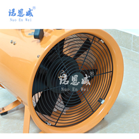 Ventilateur d'extraction portatif industriel de ventilateur d'air de Ventilation de 12 pouces/14 pouces/300mm/400mm