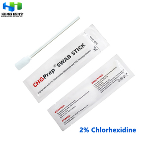 Hanheng sekali pakai <span class=keywords><strong>CHG</strong></span> Prep kulit antiseptik busa alkohol poliester spons steril stik dengan 2% klorheksidin - Product Image 5