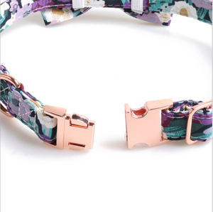 Collar de Perro con Lazo de Flores al por Mayor con Cierre Metálico - Product Image 5