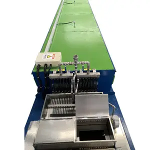 Faixa de fio de máquina de esmaltagem horizontal de 16 cabeças de dupla velocidade 0,40mm-0,80mm com dispositivo de tomada vertical