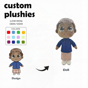 Fabricant de jouets en peluche personnalisés, faible MOQ, personnage d'anime en peluche avec capuche, thème animal, décoration de café, jouets des années 2000, peluche Pingu personnalisée - Product Image 4