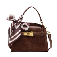 Hochwertige Textur Nischen-Retro Tragbare Quadratische Damen-Umhängetasche 2025 Winter Neue Mattierte Luxus-Schultertasche