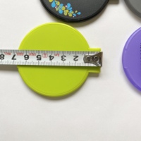 Petits cadeaux pour les invités publicité personnalisée promotion pliable rond simple face mini miroir portable en plastique portable