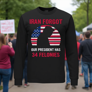 T-Shirt a Maniche Lunghe Unisex per Adulti, Girocollo, Stampa Digitale, per Attività Promozionali - Product Image 3