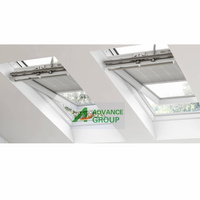 Dernières fenêtres de toit en verre automatisées en aluminium pour la maison, cadre en aluminium 90 x 120, conception de fenêtres de toit en aluminium pour la maison