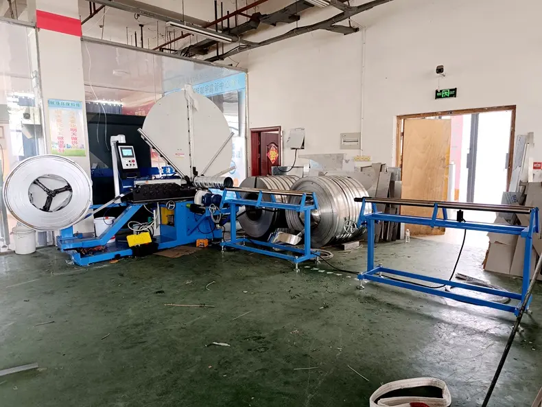 High Quality 1500 Spiral Duct Manufacture Line Round Duct Production Machine For Sale