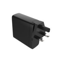 Cargador GaN Rápido con Puerto USB-C Único de 140w PD, Logotipos Personalizados, Enchufes AU, US, EU, UK para Uso Global Opcional