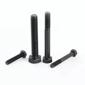 High strength bolts bauts fasteners factory hex bolt supplier M6-M42 for bridges rails high pressure perno