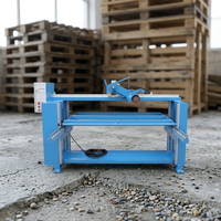 Machine de polissage et de lustrage des métaux avec moteur pour éviers faits main, puissance 2,25 kW, poids 600 kg, utilisation facile