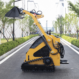 Mini-chargeuse compacte sur chenilles à moteur diesel Euro5 importé, pompe PLC, pour le bâtiment et l'agriculture, livraison gratuite, prix abordable - Product Image 5