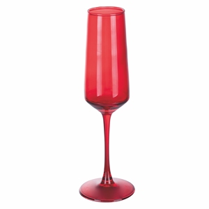 Set di bicchieri Ruby a 2 flûte da 250 ml, colore rosso - Product Image 2