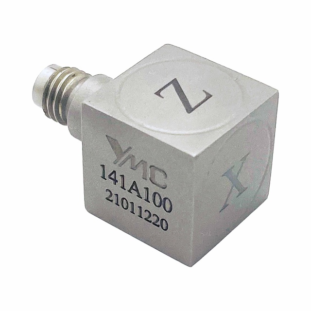 50g Tri-axial Modal Vibration Testing Vibration Measurement ICP Piezoelectric Vibration Sensor
