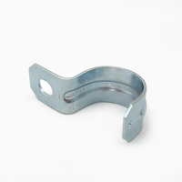 1/2 "demi-selle un trou sangle rigide pour les supports de tuyau de conduit électrique EMT fabrication de fer galvanisé