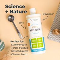 Aditivo de Agua Oxyfresh Premium para el Cuidado Dental de Mascotas, Elimina el Mal Aliento, Combate el Sarro y la Placa, Sin Aroma a Menta, No Requiere Cepillado