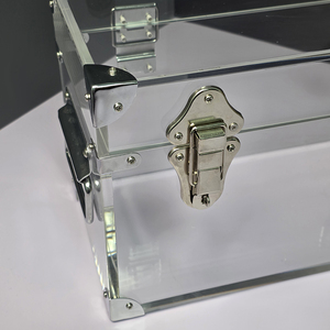 Malle Coffre de Valise en Acrylique Transparent de Luxe, Grande, à Usage Publicitaire, Taille et Couleur Personnalisables, pour la Vente en Gros - Product Image 5