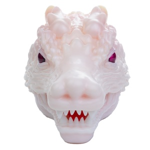 Masturbador Masculino GEEBA con Cabeza de Dragón Blanca, Masturbador Peludo, Estimulador de Silicona, Masajeador de Pene, Juguetes Sexuales para Hombres - Product Image 4