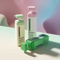 Bouteilles de luxe vides uniques en gros pour shampoing et après-shampoing 500ml 750ml, emballage personnalisé en plastique pour gel douche avec pompe
