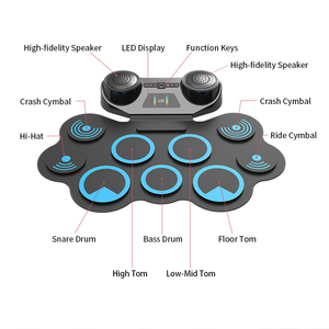 Batteria ricaricabile ricaricabile a mano batteria ricaricabile in silicone portatile con altoparlante incorporato - Product Image 6